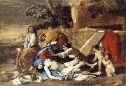 Nicolas Poussin Lamentation over the Body of Christ painting
